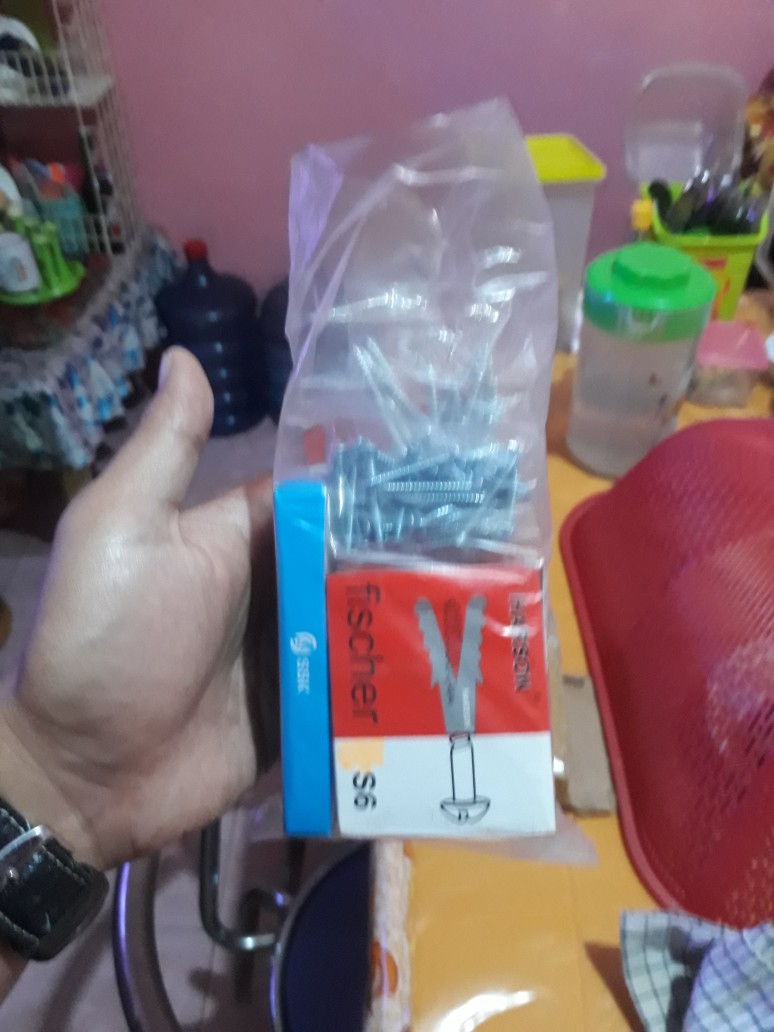 10 Pcs Sekrup Tap Tapping Screw Fab Fh Kepala Rata (+) Moon Lion 6x1-1/4 6 X 1-1/4 ( 6x3cm )