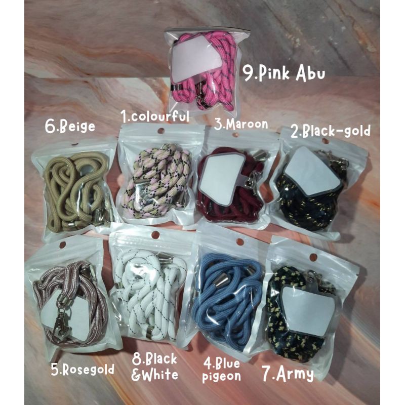 GANTUNGAN TALI HP/GANTUNGAN TALI HP NAGITA/UNIVERSAL LANYARD/STRAP TALI HP/TALI HANDPHONE LANYARD