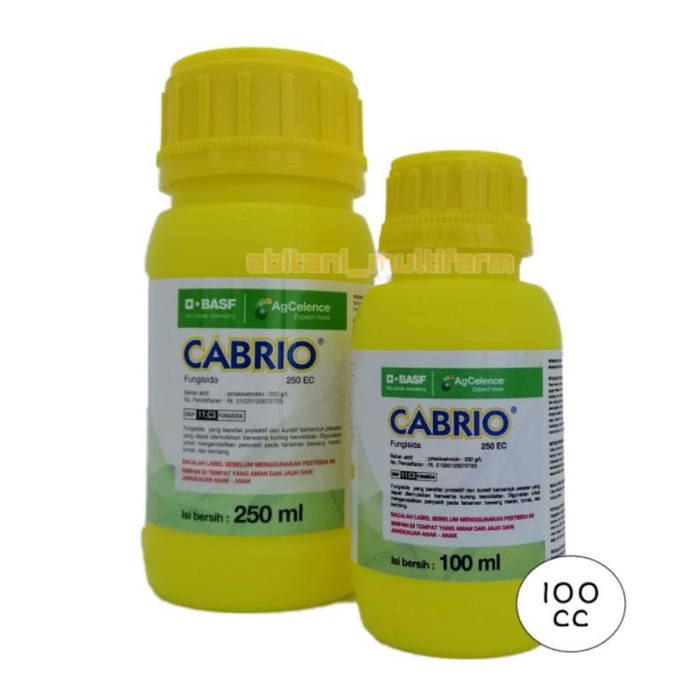 FUNGISIDA - CABRIO CAIR 250EC - 100 ML ( UNTUK PENYAKIT JAMUR PADA TANAMAN )