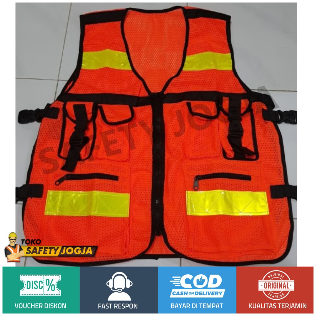 ROMPI SAFETY PROYEK 6 KANTONG SAKU KANTUNG JARING