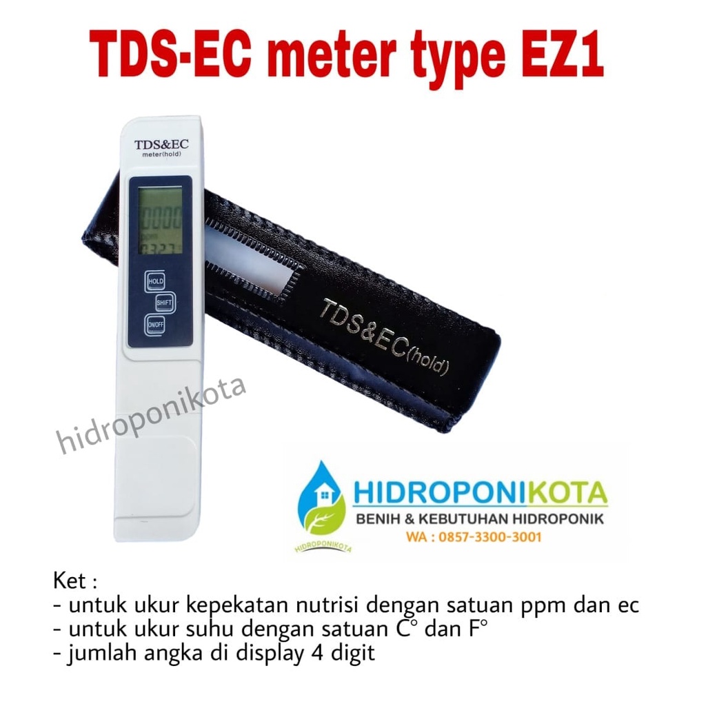 alat ukur tds meter ph meter - alat ukur hidroponik - alat hidroponik