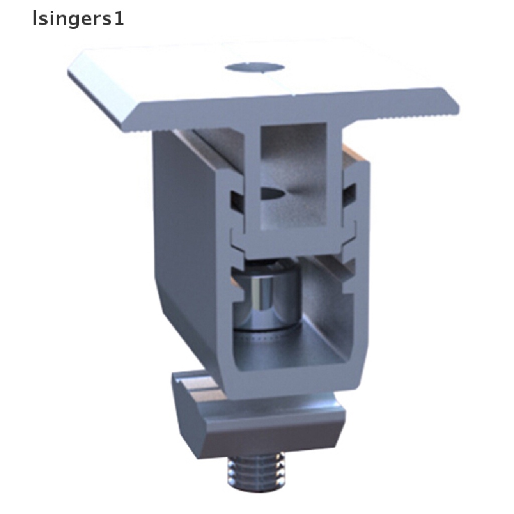 (lsingers1) Bracket PV Panel Surya Adjustable Untuk Frame 19mm-55mm