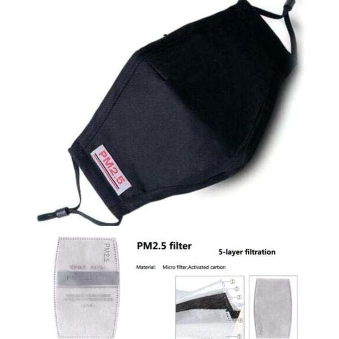 Jual Masker Filter Anti Polusi Hepa Pm2.5 Clear Air Ayo Order