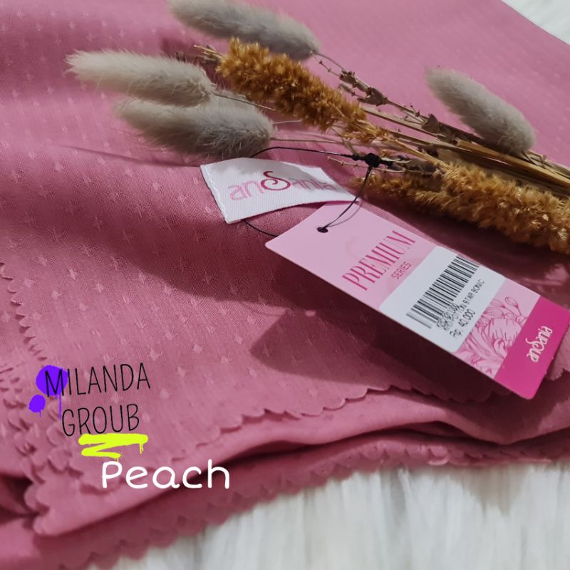 Ansania Hijab Segi Empat Potton Star Premium 110X110 CM