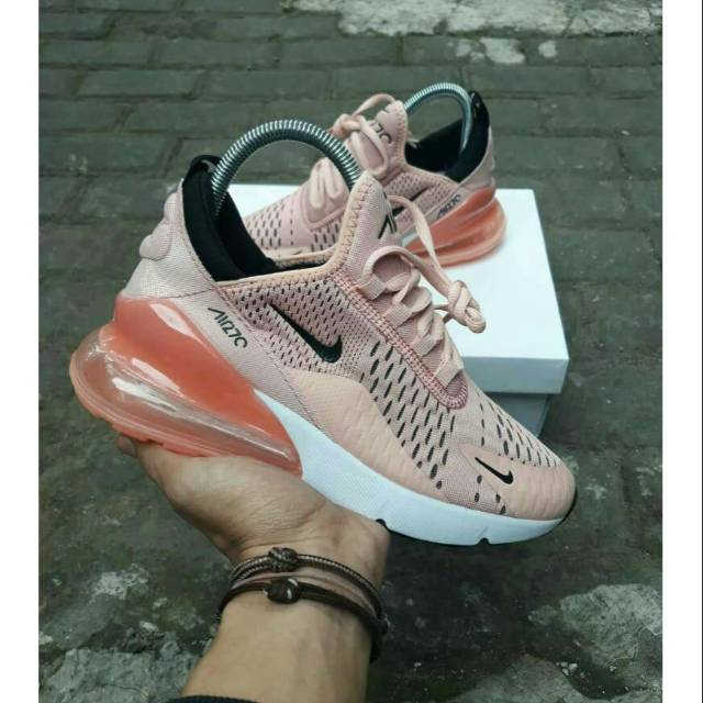 LIMITED STOCK SEPATU NIKE AIRMAX 270 SOFT PINKMADE IN VIETNAMUA PREMIUM BNIB QUALITY