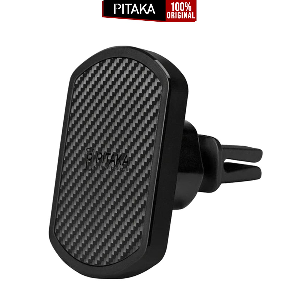 

Car Holder Phone Pitaka Magnetic Vent With Solid Grip (Clip Version)