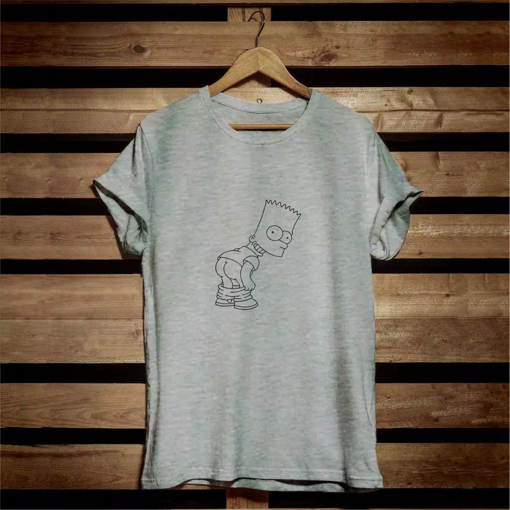 Hkstore - Kaos pria || kaos Distro || Kaos Tumblr THE SIMPSONS Sablon Digital