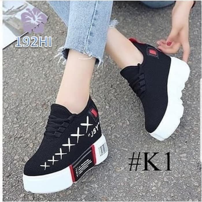 Sepatu Wanita Sneaker Boots Soyoung - 192 - Biru, 38