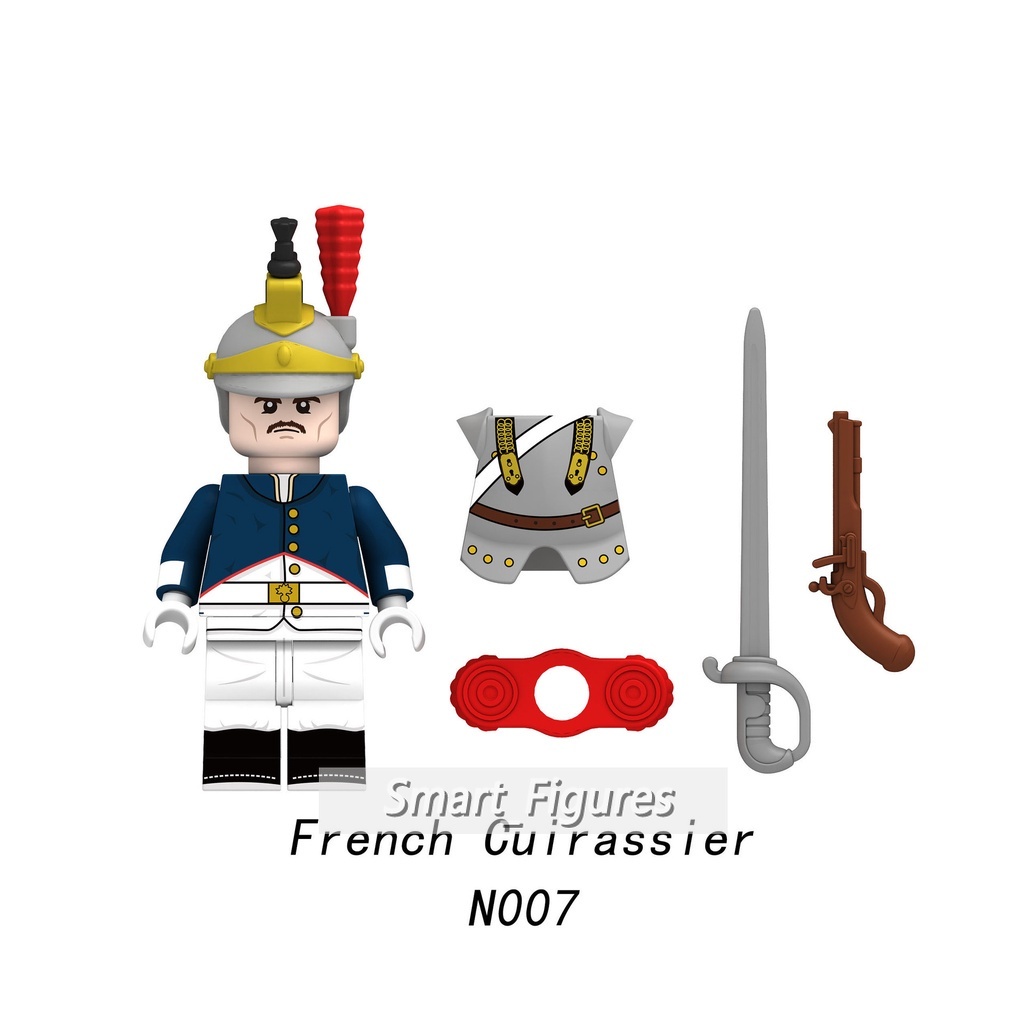 Napoleonic Wars Action Figure Minifigures Gaya Prancis