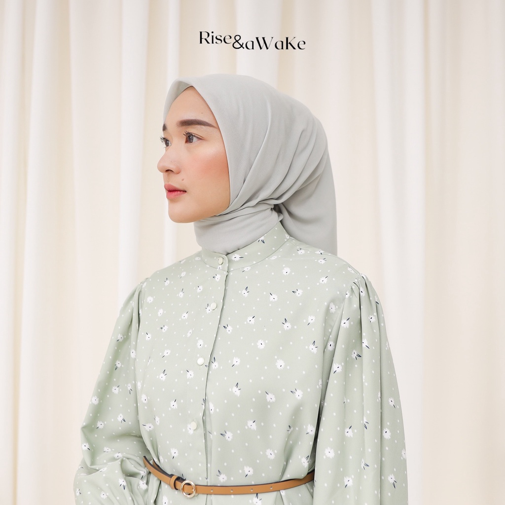 Rise&Awake Hijab Voal Premium - Sage Green