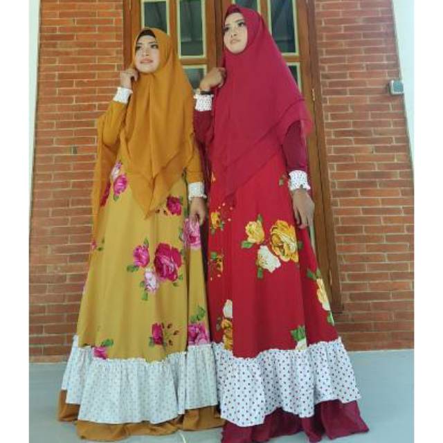 GAMIS SYARI MONALISA GAMIS PESTA PESTA GAMIS SET HIJAB GAMIS SYARI GAMIS SET KHIMAR