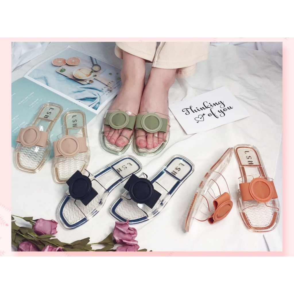 Sandal Wanita Sendal Selop Pita Bulat Sendal Murah Sendal Terbaru Sendal Cewe  Haikal Fashion Store