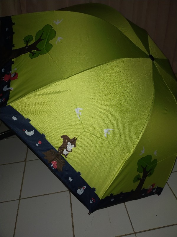 Payung Lpt 4 Fancy Motif Little Red Riding Hood Anti Uv