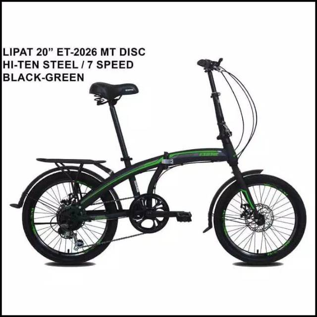Sepeda Lipat 20 Exotic 2026 MT Disc Hi-Ten steel