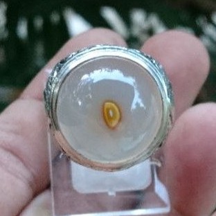 COMBONG CEMPAKA PUTIH - CINCIN BATU AKIK NATURAL