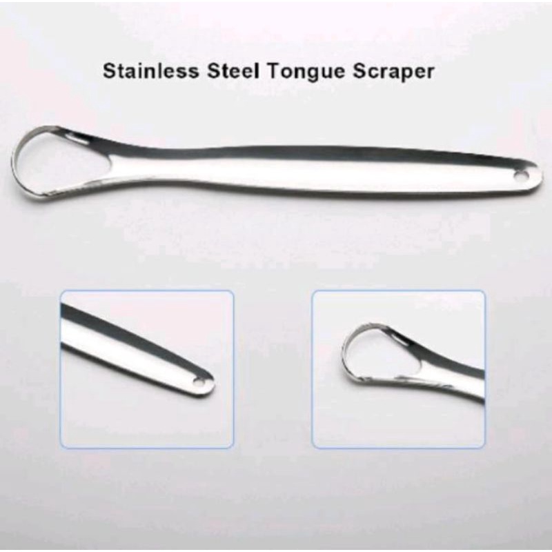 Alat Pembersih Lidah Stainless Steel