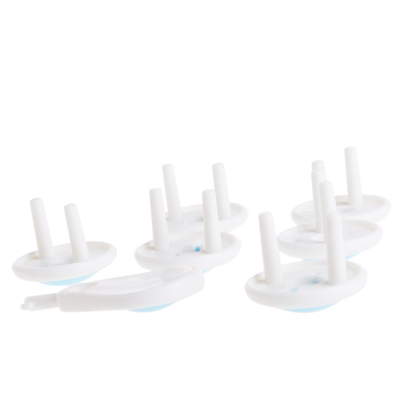 Mary 6Pcs Cover Stop Kontak Listrik Power Outlet 2 Plug Untuk Keamanan Bayi / Anak