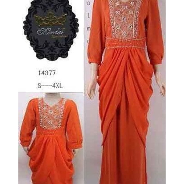 SERAGAM GAMIS ANAK PEREMPUAN Mendes Kids T14377