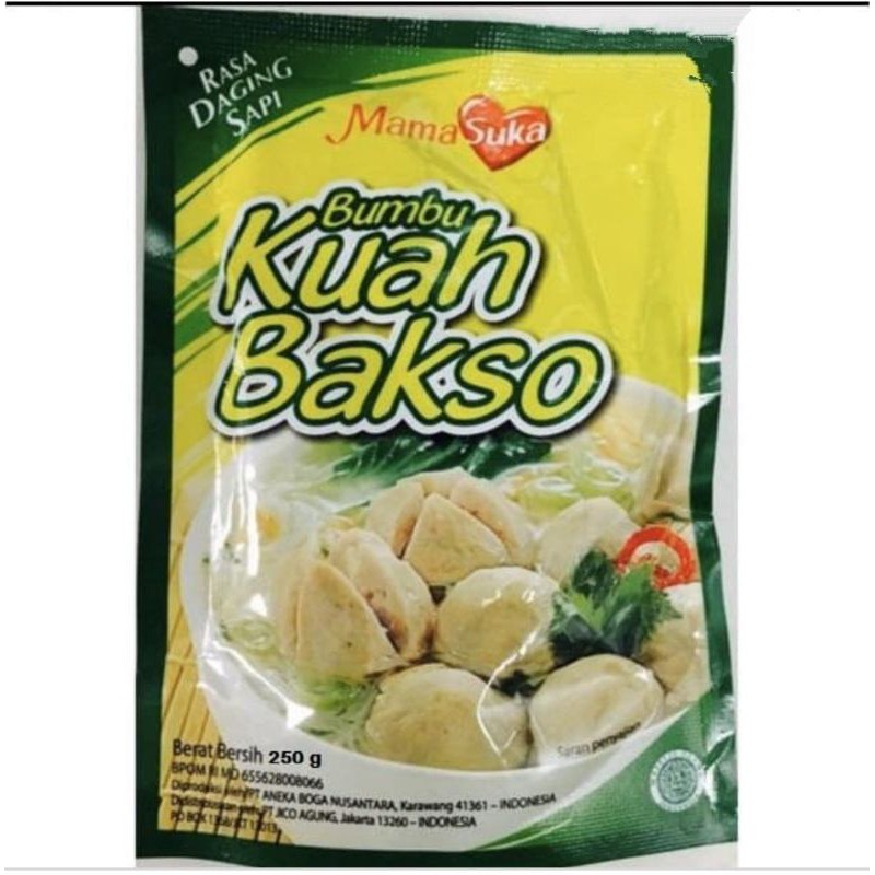 

Mamasuka Bumbu Kuah Bakso 250gr