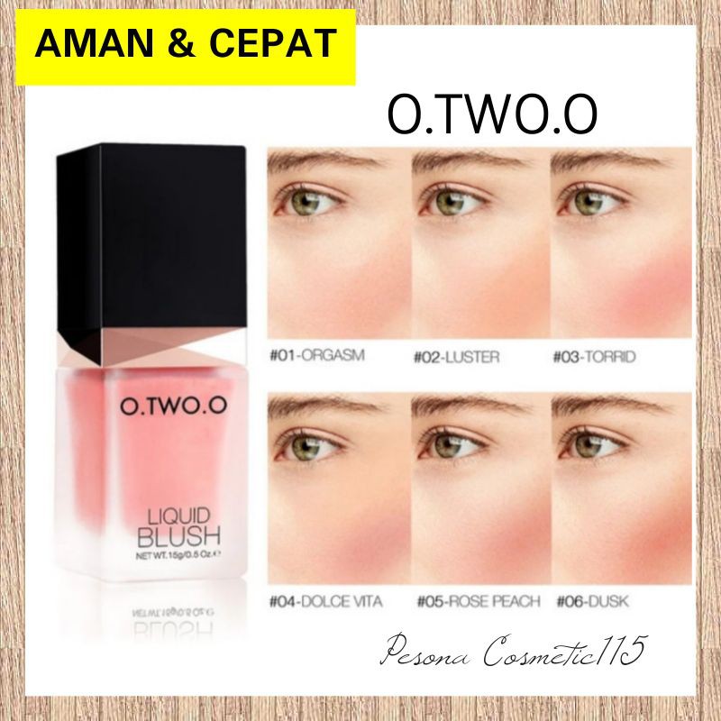 Liquid Blush On OTWOO / Blush On Cair O.TWO.O