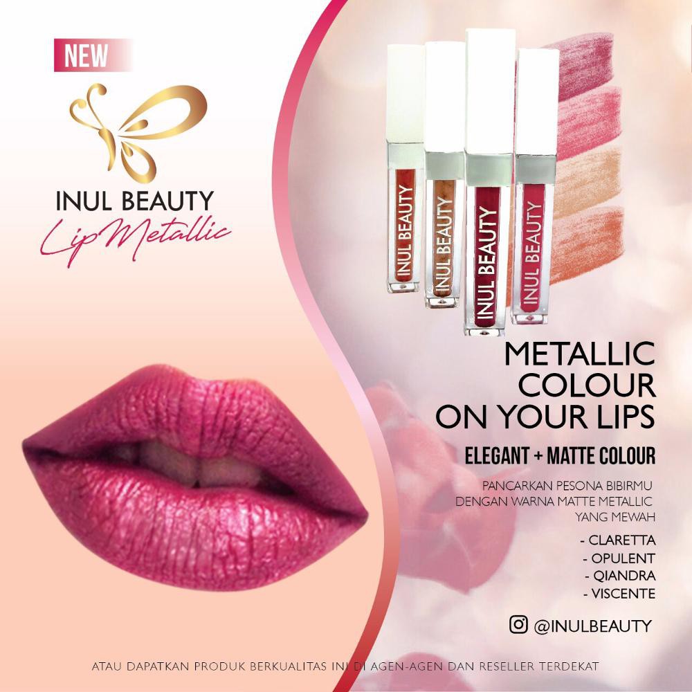 

lipmetalick inulbeauty