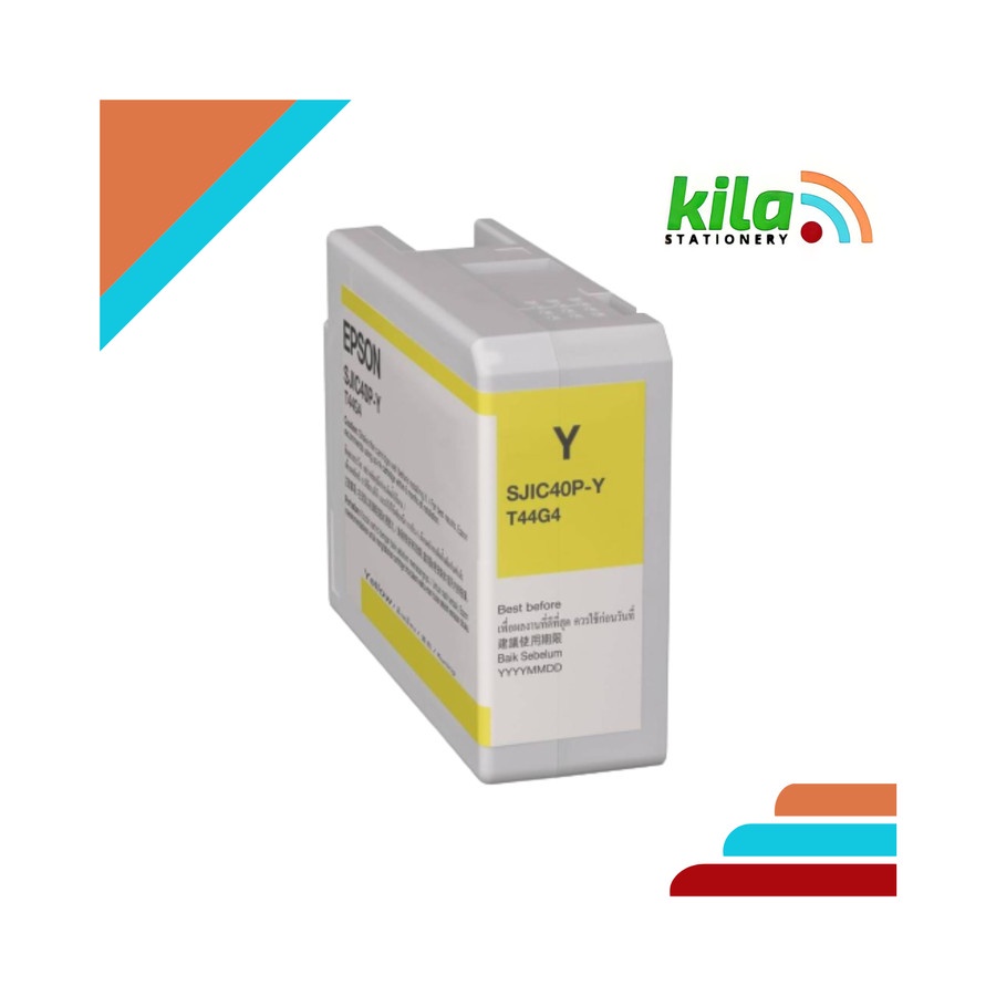 Tinta Epson SJIC40P Yellow = Epson C6550A | C6050P | C6050A | C6550P