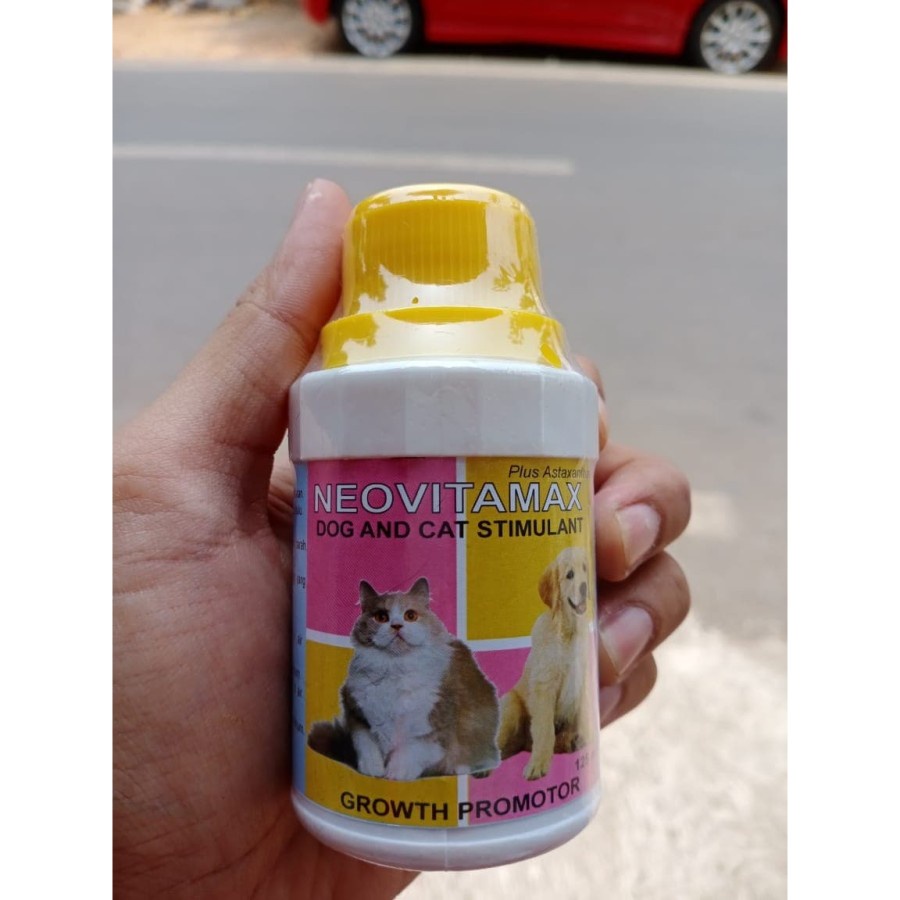 multivitamin pertumbuhan kucing dan anjing NEOVITAMAX 125ML
