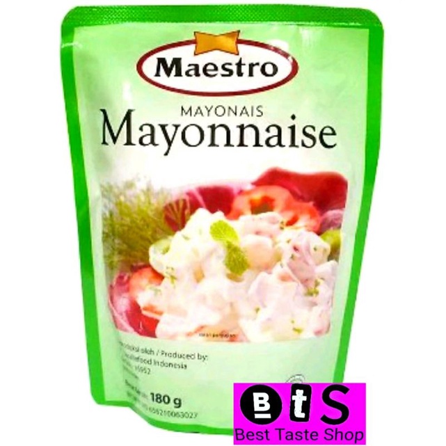 

Maestro Mayonnaise Pouch 180 gr / Mayonais