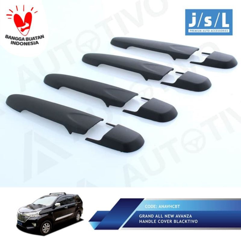 Grand New Avanza / Xenia Handle Cover Blacktivo Series