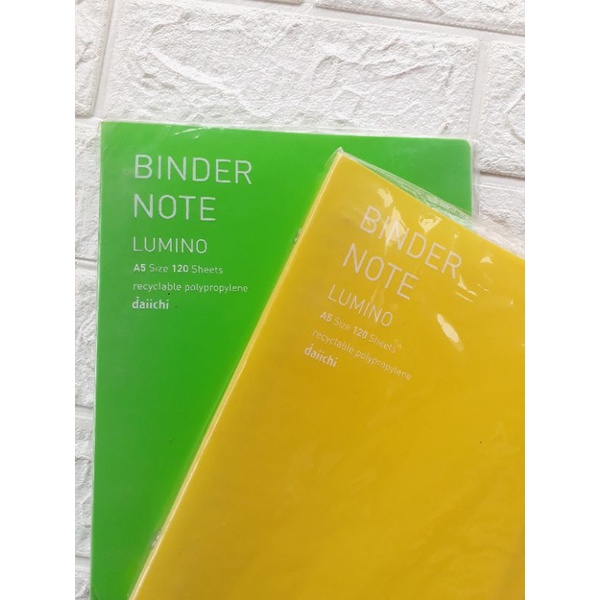 

Daiichi Binder Note Lumino DLU23A5 File Note ukuran A5