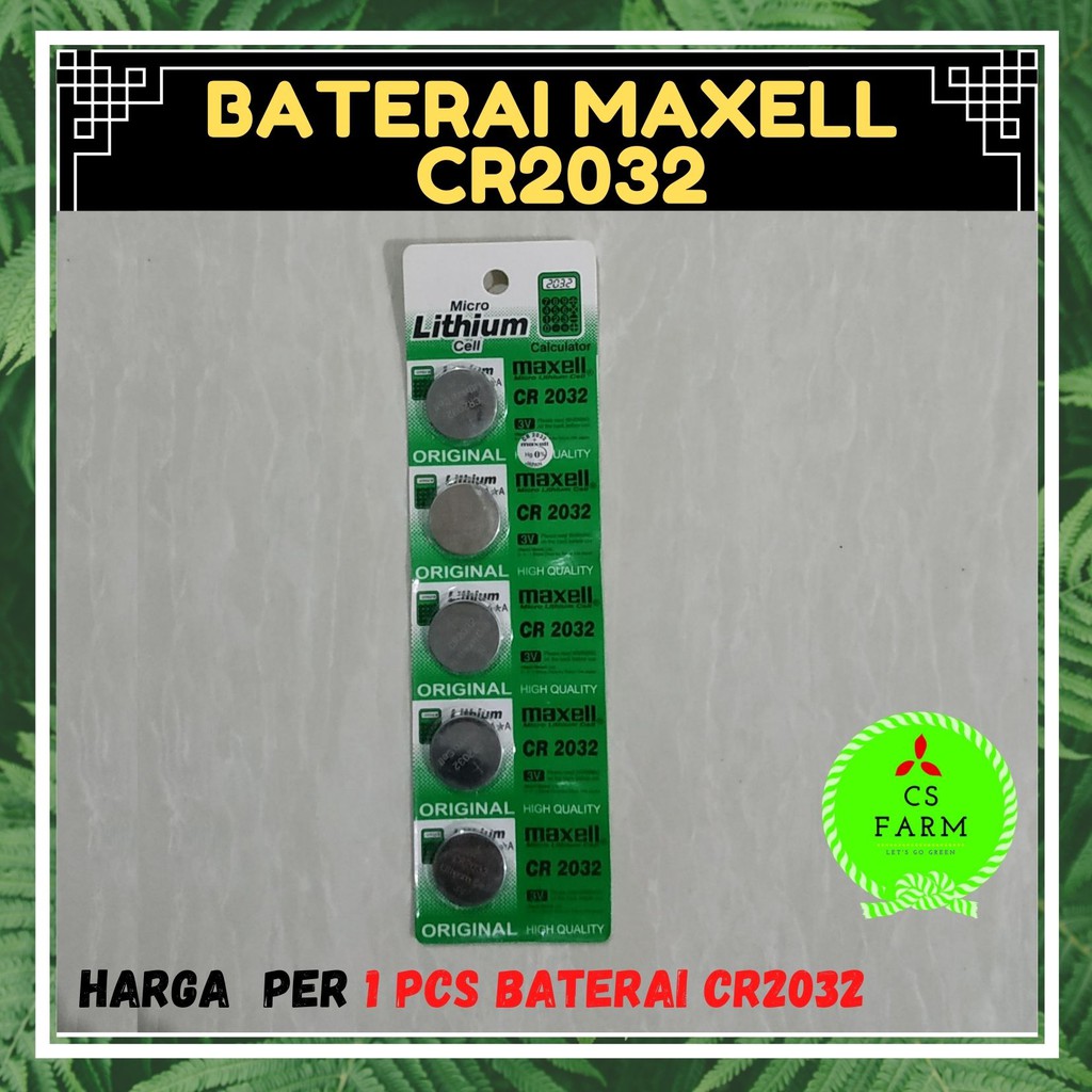 Baterai Maxell CR2032 CR 2032