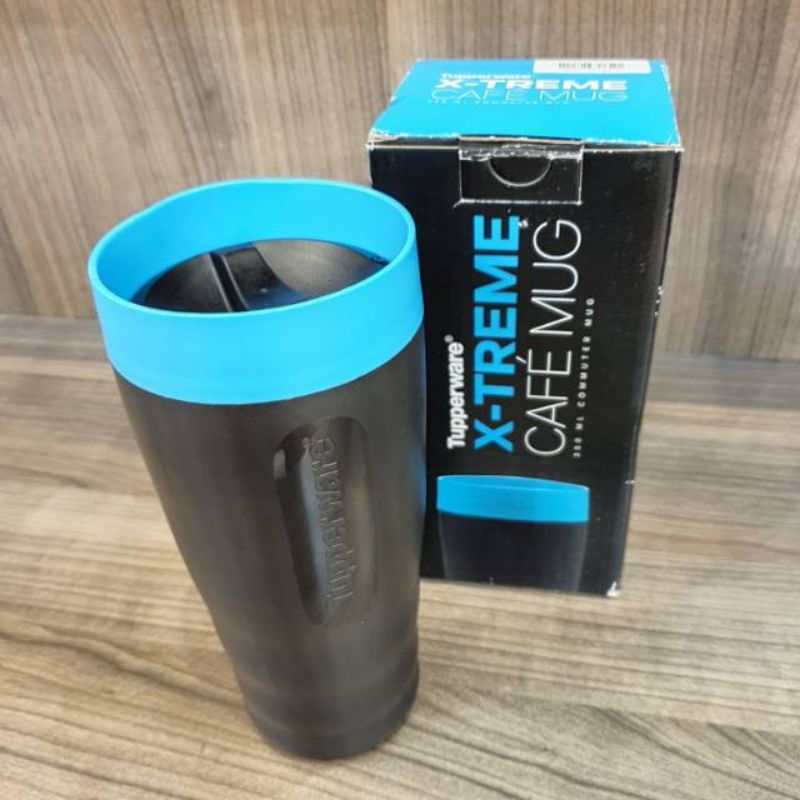 DISKON SALE  TUPPERWARE XTREME MUG X-Treme Cafe Mug Menjaga Suhu Minuman Lebih Lama Gelas Air Minum 