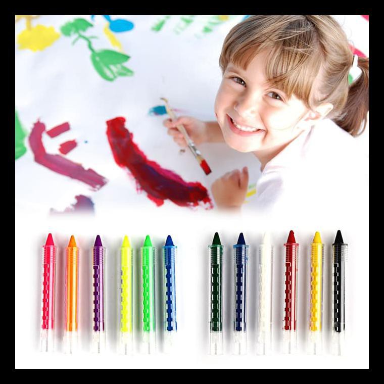 

New Produk Lucu Set Peralatan Melukis Dengan 6 Warna Untuk Pesta