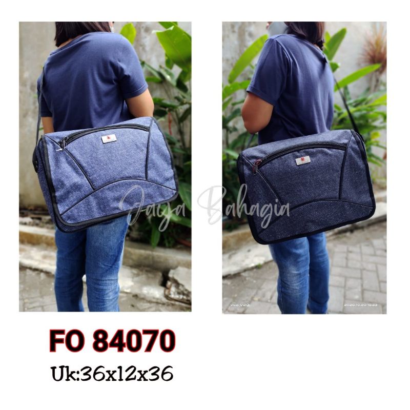 TAS SEKOLAH SELEMPANG BESAR POLO FREEDOM KAIN PRIA WANITA