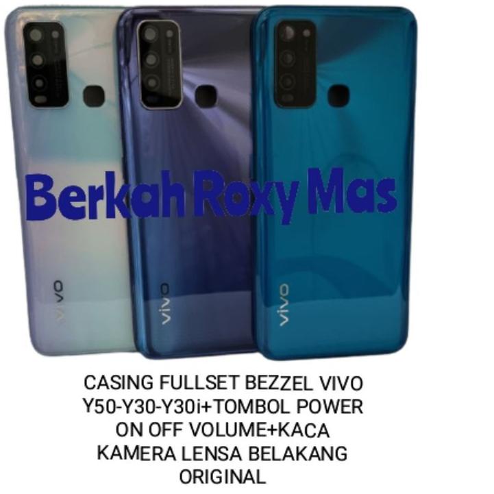 Oke Price.. CASING KESING HOUSING FULLSET TULANG BEZZEL BAZEL BACKDOOR VIVO Y50-Y30-Y30i ORIGINAL