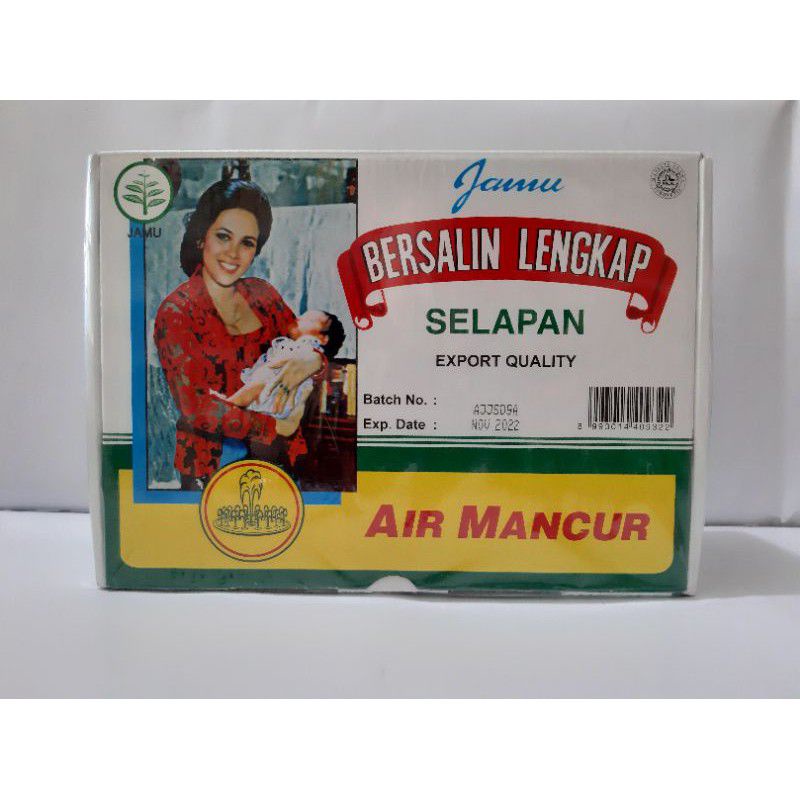 JAMU PIL BERSALIN LENGKAP SELAPAN 40 HARI AIR MANCUR / PIL BERSALIN LENGKAP AIR MANCUR / JAMU BERSAL