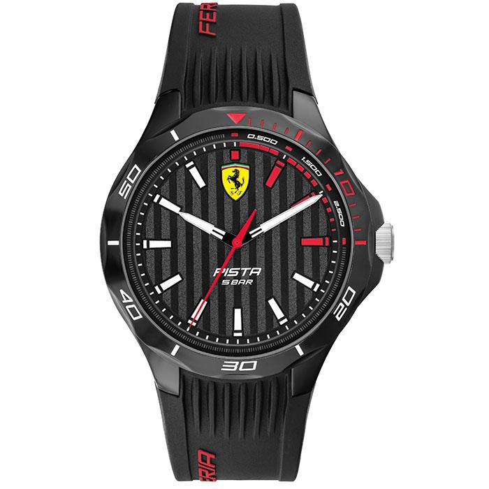 Scuderia Ferrari Pista Black Men's Watch (830780)
