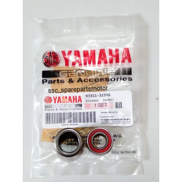 Bearing Pully Lahar Pully Lahar Pully Bearing Bambu Yamaha Mio Sporty Mio Soul Mio Smile Fino Karbu