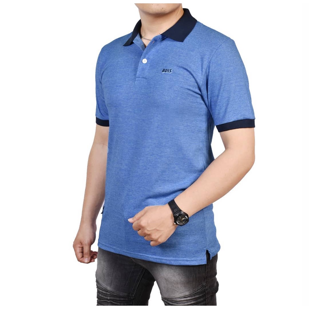 Burlois Store Kaos Kerah Pria Gerimis Polo Shirt Gerimis Premium Original