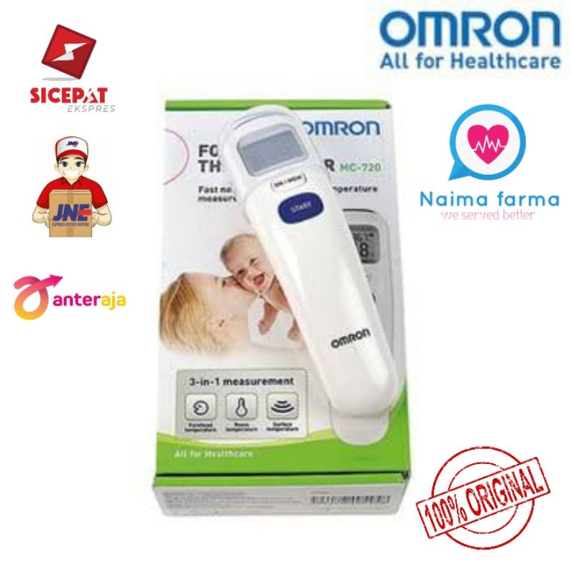 Thermometer Omron MC 720/Thermometer digital for head Omron MC720