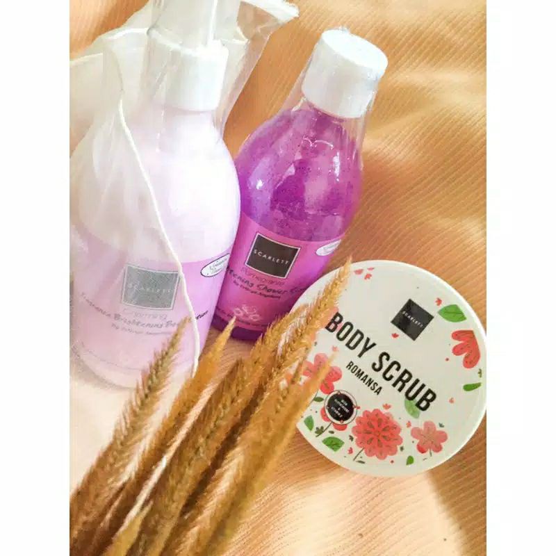 Scarlett whitening paket 3 item