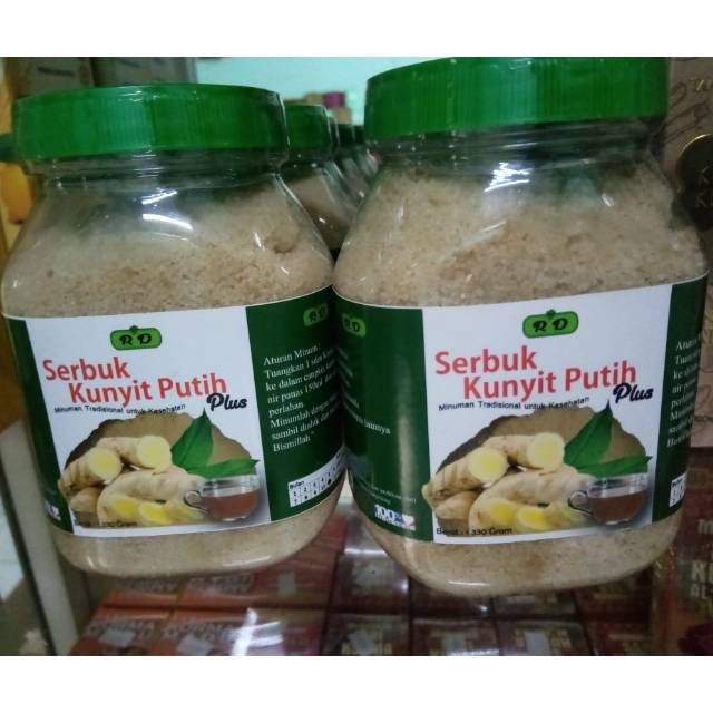 

Jamu kunyit putih