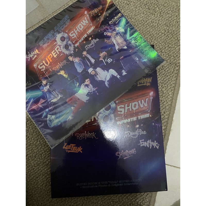 SUPER JUNIOR PHOTOBOOK SUPER SHOW 8 PHOTOCARD DONGHAE YESUNG