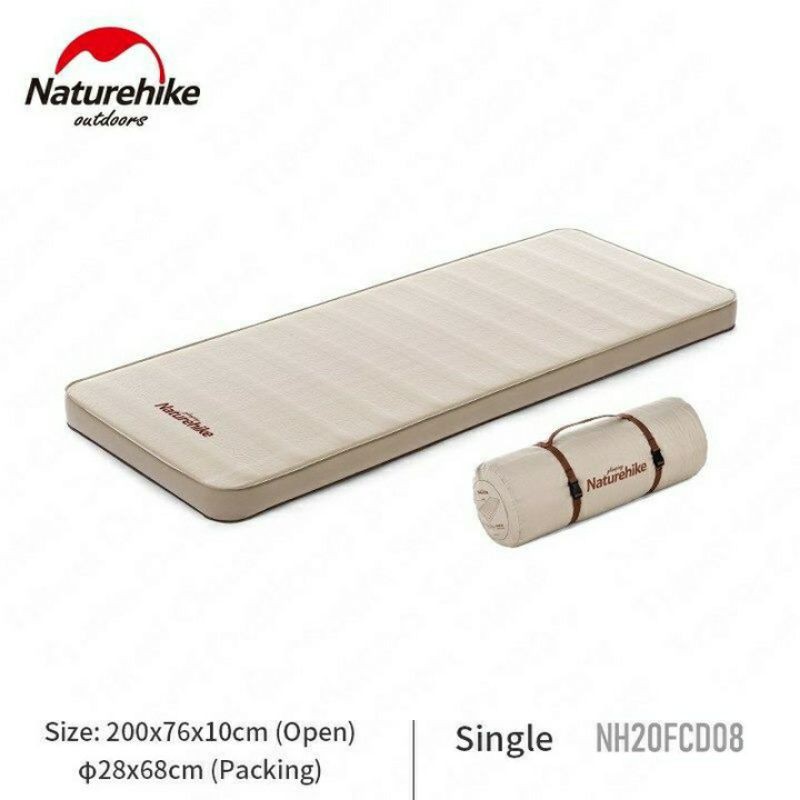 MATRAS ANGIN SELF INFLATE NATUREHIKE NH20FCD08 / SLEEPING PAD SELF INFLATE TERBARU