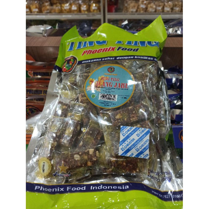 

Ting ting Kacang Jahe Phoenix Food Khas Lombok