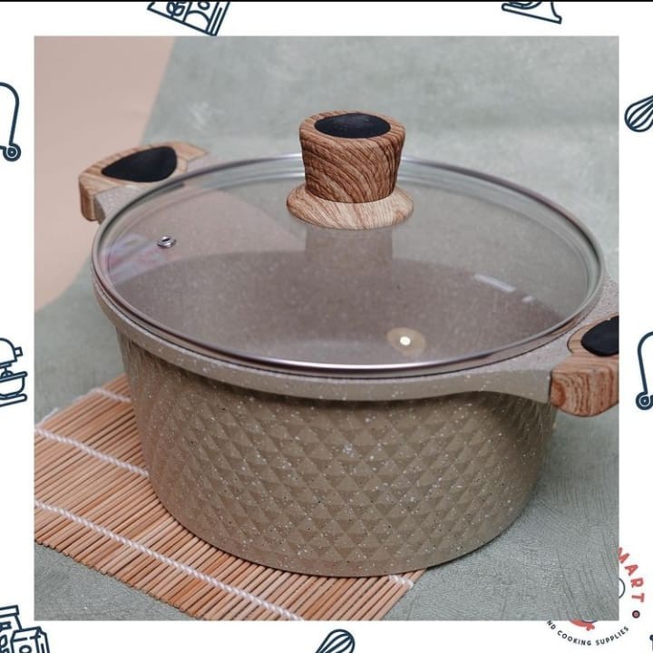 Stein Diamond Casserole Granite 24 CM