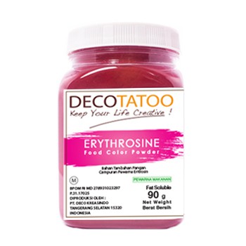 

PEWARNA MAKANAN ERYTHROSINE COLOR POWDER OIL SOLUBLE 90gr