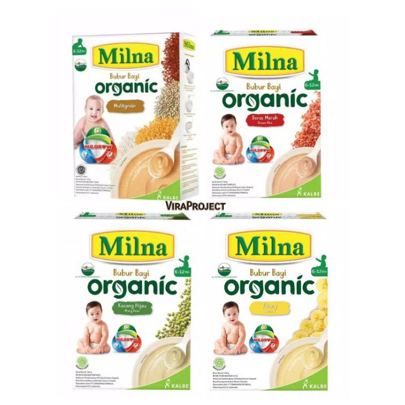 6+ MILNA BUBUR BAYI ORGANIC 120g