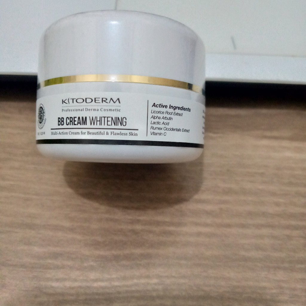 KITODERM BB CREAM WHITENING | BB CREAM PEMUTIH BPOM