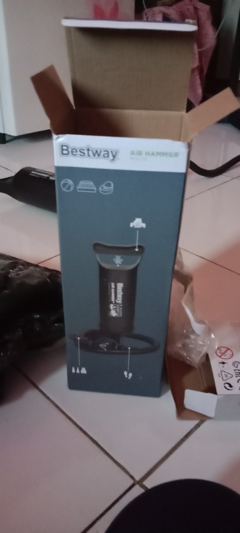 Bestway 62002 Pompa Tangan Manual 30 Cm
